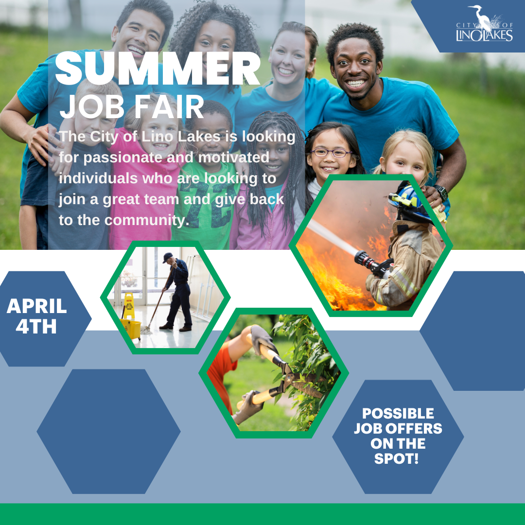 Advertisement for Summer Job Fair