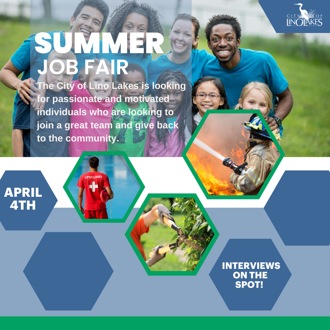 Advertisement for City Summer Job Fair