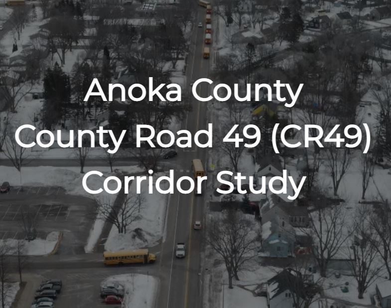 Text: Anoka County CR49 Corridor Study 